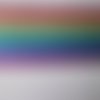 X 5 mixte bordures/frise autocollantes de différentes couleurs à paillettes 20 x 1,5 cm 