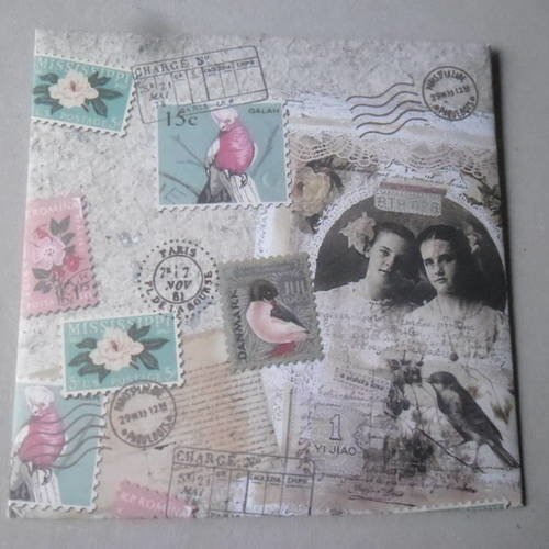 X 6 planches de timbres autocollants artemio fleurs,animaux divers 