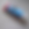 X 1 tube de peinture acrylique bleu cerulem  75 ml 