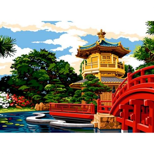 Canevas le jardin de nan lian