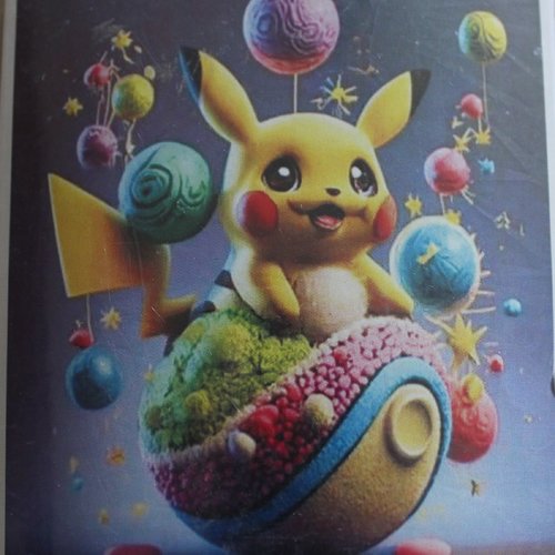 Diamond painting "pikachu"