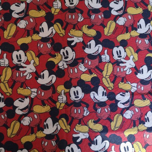 Coupon de tissus mickey