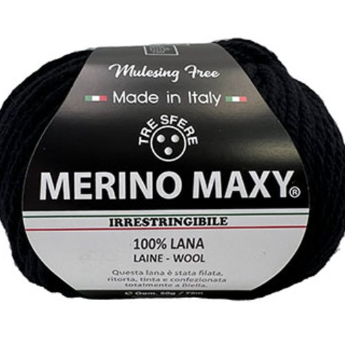 Pelote merino maxy noir