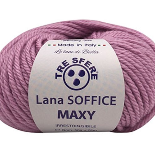 Pelote lana soffice maxy rose