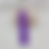 Fermeture violet 15 cm