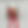 Galon pompon rouge