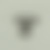 Mousqueton en métal pivotant 30 mm gris foncé