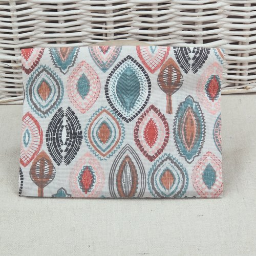 Coupon tissu popeline de coton  50 x 50 cm