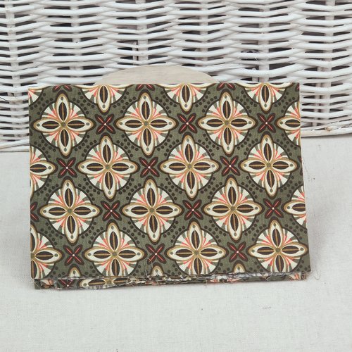 Coupon tissu popeline de coton  50 x 50 cm