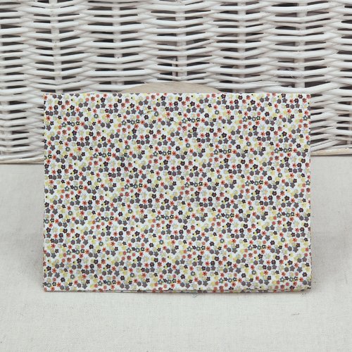 Coupon tissu popeline de coton  50 x 50 cm