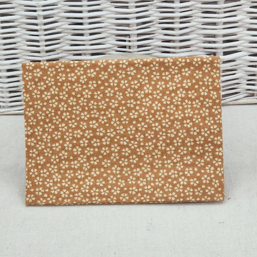 Coupon tissu popeline de coton  50 x 50 cm