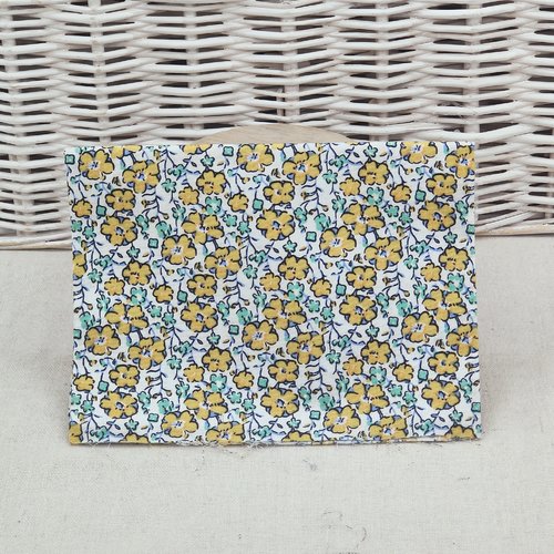 Coupon tissu popeline de coton  50 x 50 cm