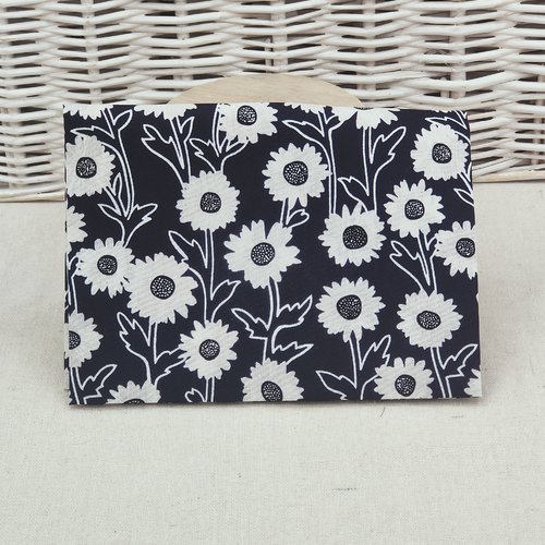 Coupon tissu popeline de coton  50 x 50 cm
