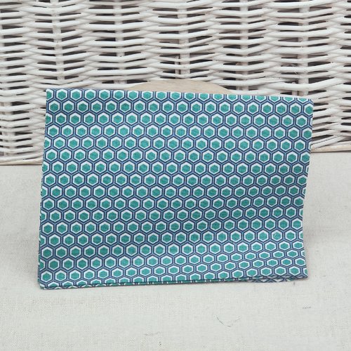 Coupon tissu popeline de coton  50 x 50 cm