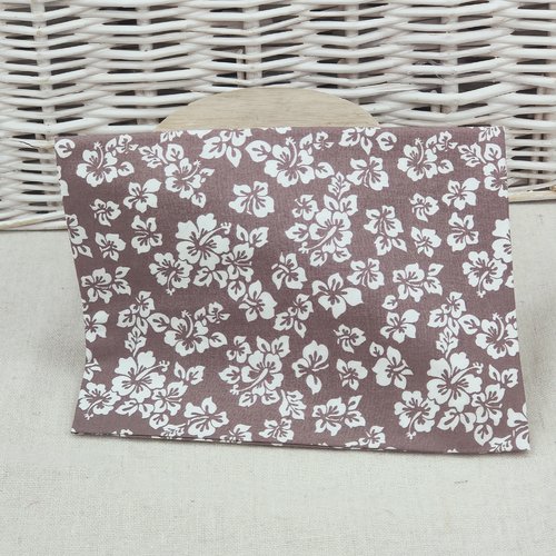 Coupon tissu popeline de coton  50 x 50 cm