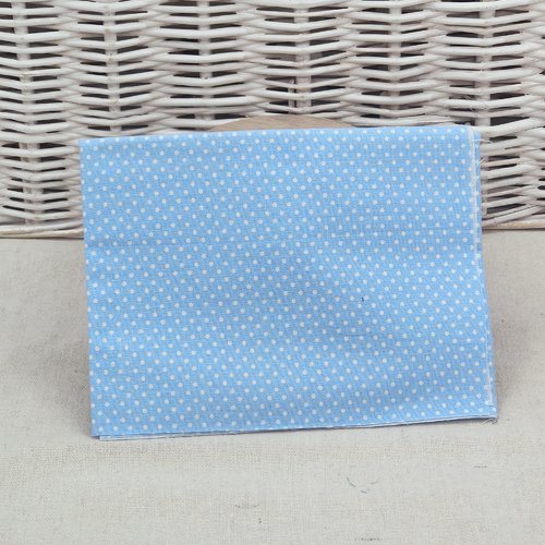 Coupon tissu popeline de  coton  50 x 50 cm