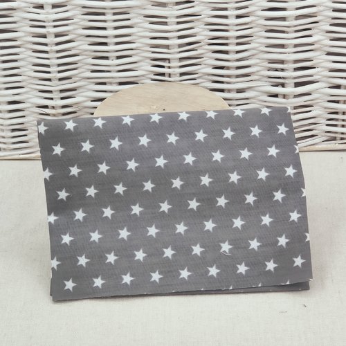 Coupon tissu popeline de  coton  50 x 50 cm