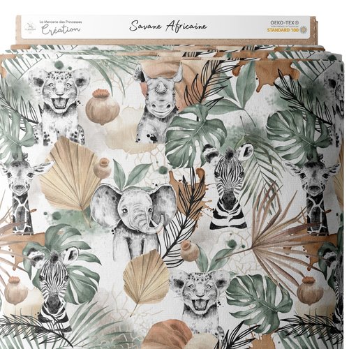 Collection exclusive savane africaine – la mercerie des princesses