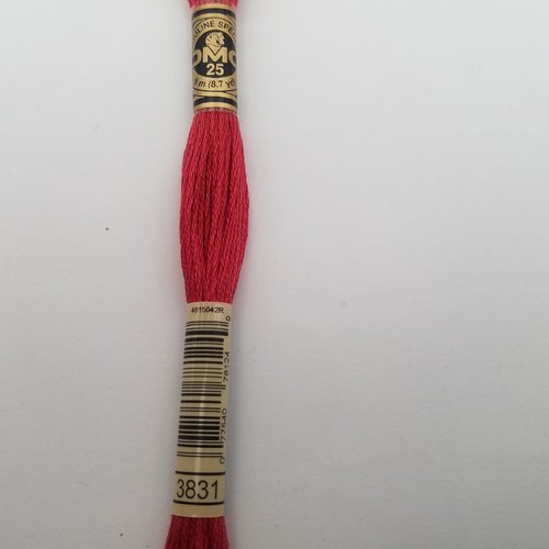 Fil à broder - mouliné dmc 3831 pour broderie et tapisserie