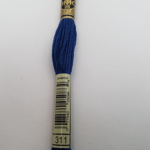 Fil à broder - mouliné dmc 311 pour broderie et tapisserie