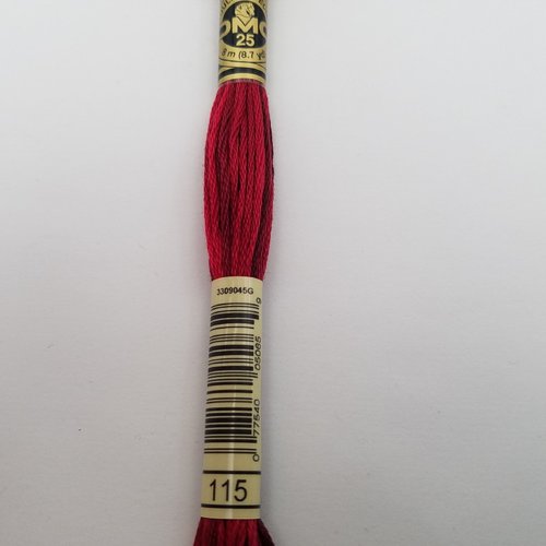 Fil à broder - mouliné dmc 115 pour broderie et tapisserie