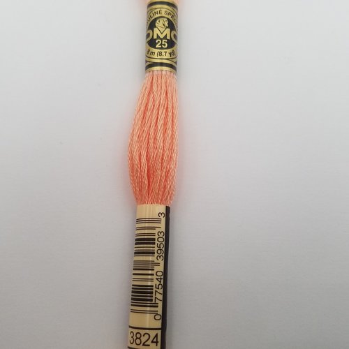 Fil à broder - mouliné dmc 3824 pour broderie et tapisserie