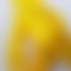 Ruban satin - jaune étoile - largeur 25 mm (s-220)
