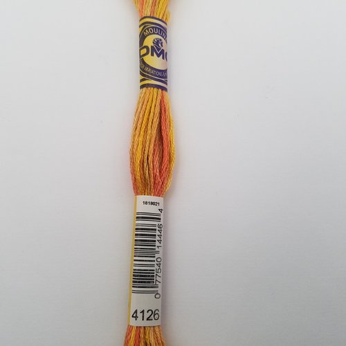 Fil à broder - mouliné variation dmc 4126 pour broderie et tapisserie