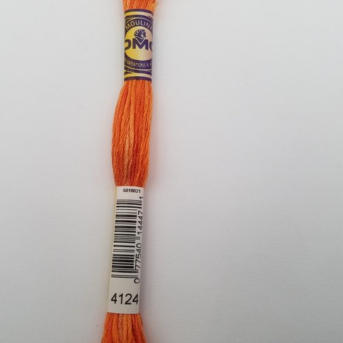 Fil à broder - mouliné variation dmc 4124 pour broderie et tapisserie