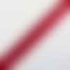 Ruban velours, rouge foncé, largeur 9 mm, vendu au mètre (ve-614)