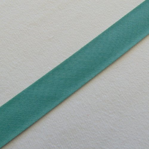 Biais unis, vert pré, largeur 20 mm, vendu au mètre (bi-p051)