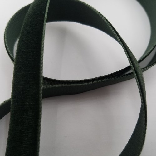 Ruban velours - vert olive - largeur de 9 à 50 mm (ve-926)