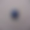 Bouton collection hiver, bleu, diamètre 18 mm, vendu par lot de 4 boutons (bo-2553)