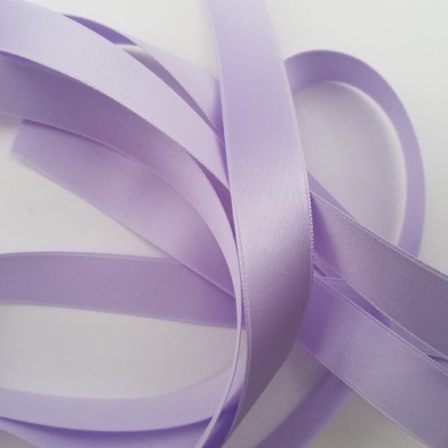 Ruban satin - orchidée - largeur de 3 à 16 mm - vendu au mètre (s-0010)