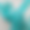 Ruban velours - turquoise - largeur 36 mm (ve-451)