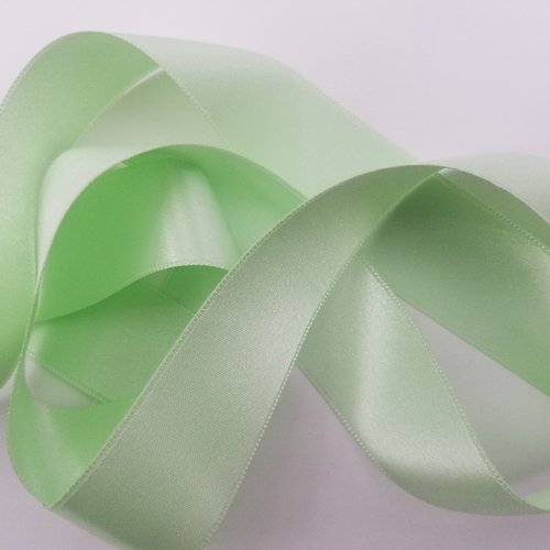 Ruban satin - vert gobelet - largeur de 3 à 38 mm (s-227)