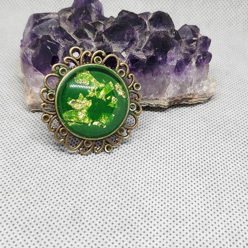 Pendentif émeraude d’aube