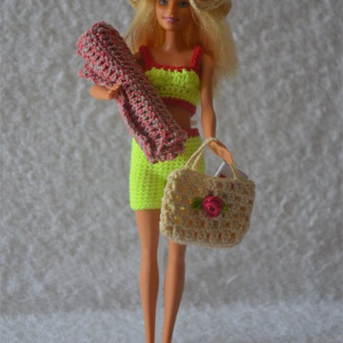 Barbie part à la plage