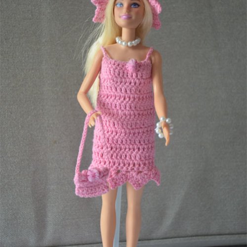 Barbie tout en rose