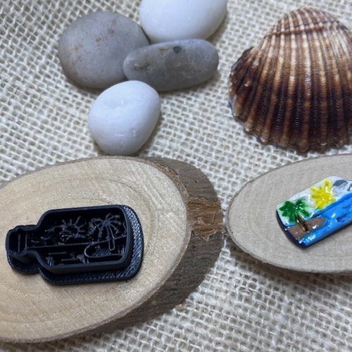 Emporte pièce bouteille à la mer