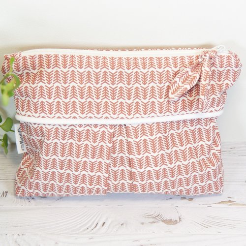 Trousse louise, trousse à maquillage ou pochette de sac