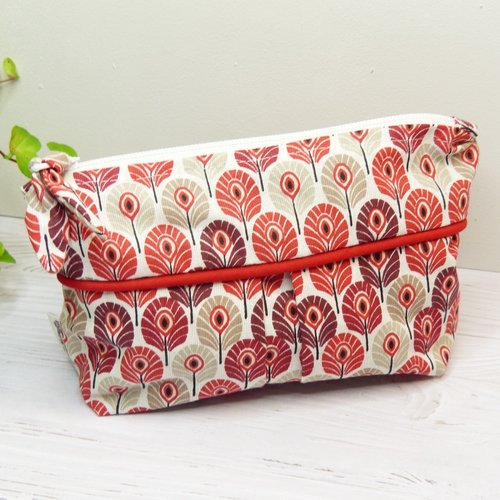 Trousse louise, trousse à maquillage ou pochette de sac