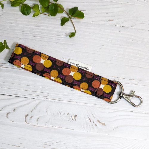 Porte-clefs dragonne, bijou de sac
