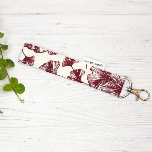 Porte-clefs dragonne, bijou de sac