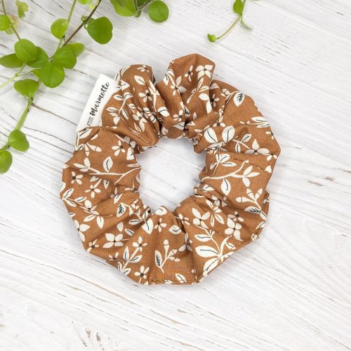 Scrunchie, chouchou, élastique à cheveux en tissu