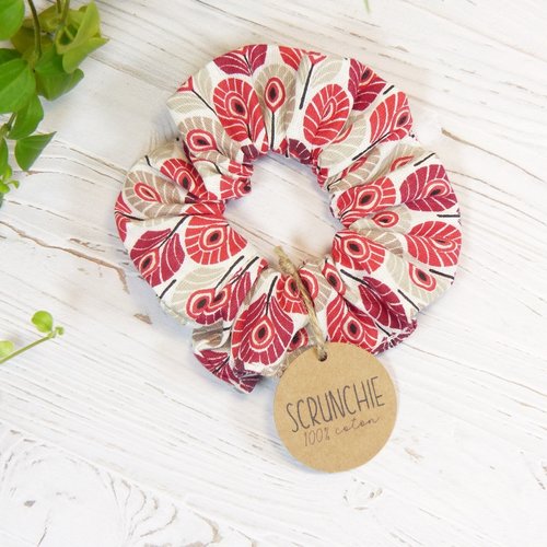 Scrunchie, chouchou, élastique à cheveux en tissu