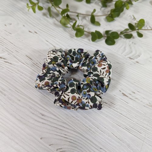 Scrunchie, chouchou, élastique à cheveux en tissu