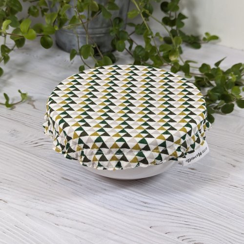 Charlotte de conservation alimentaire ×1 (taille xs), couvre-plat en tissu lavable et réutilisable