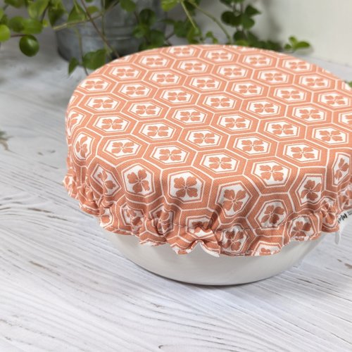 Charlotte de conservation alimentaire ×1 (taille s), couvre-plat en tissu lavable et réutilisable