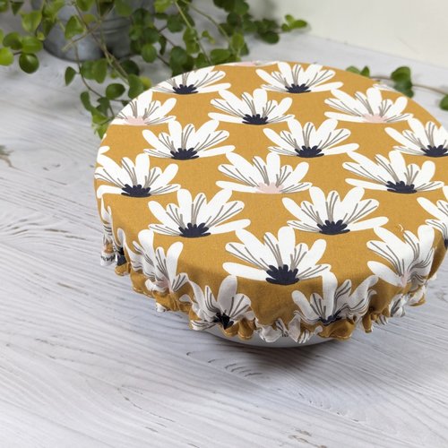 Charlotte de conservation alimentaire ×1 (taille m), couvre-plat en tissu lavable et réutilisable